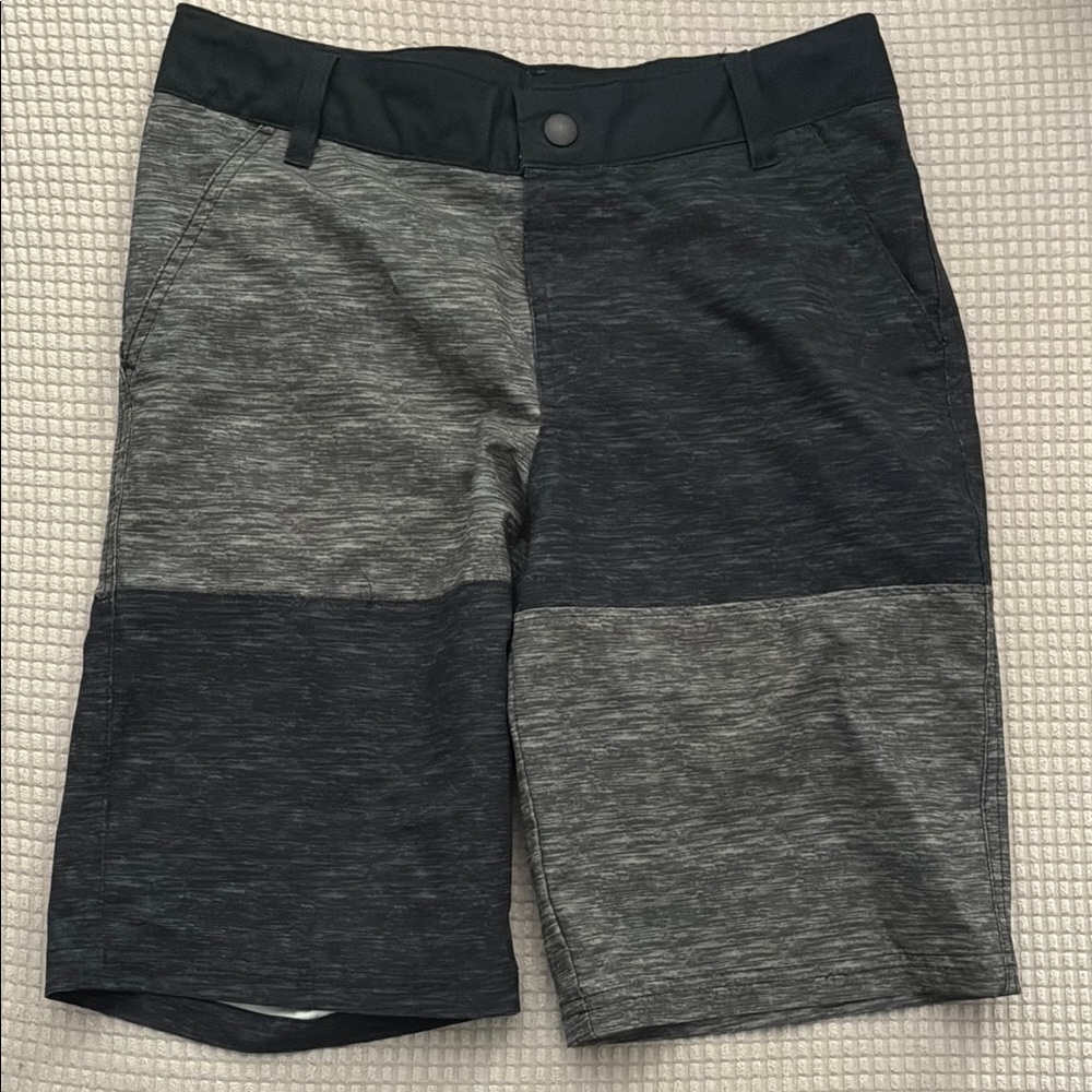 Men's Two-Tone Gray swim trunks , preloved
